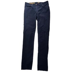 J. CREW CREWCUTS TOOTHPICK Girls Size‎ 14 Blue Cotton Flex Corduroy Pants